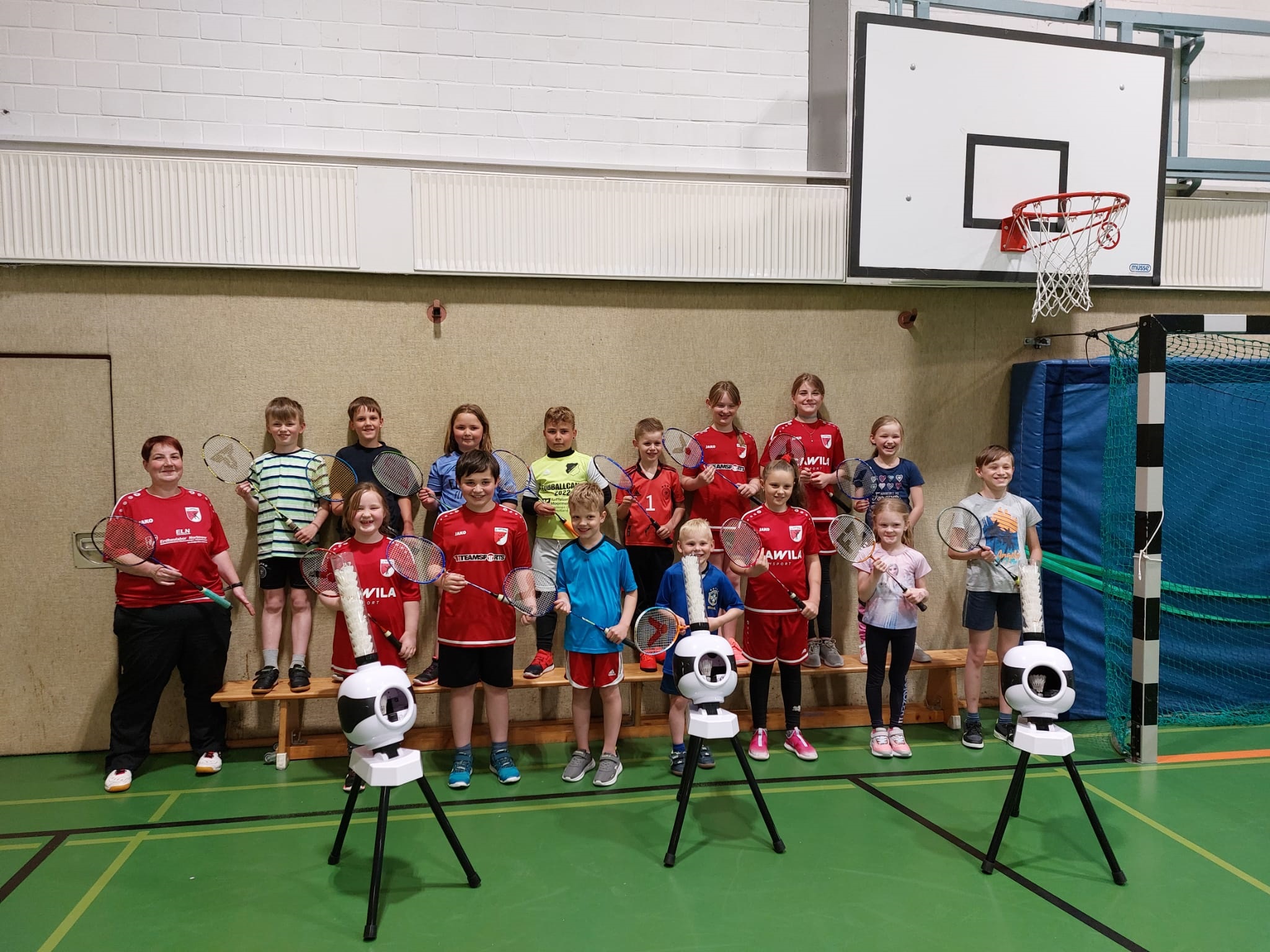 Neue Ballmaschinen für den SVN